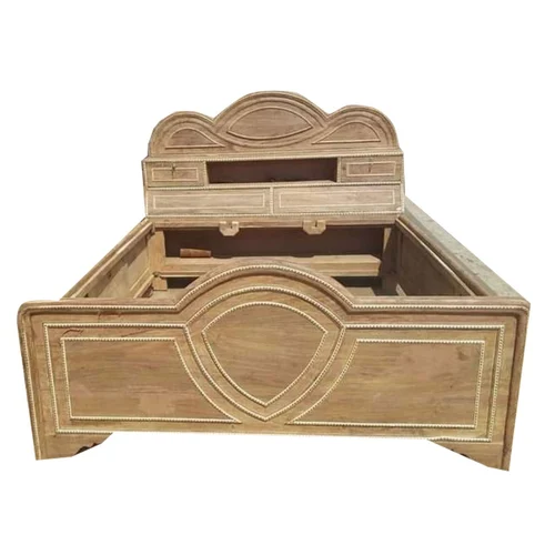 King Size Wooden Bed